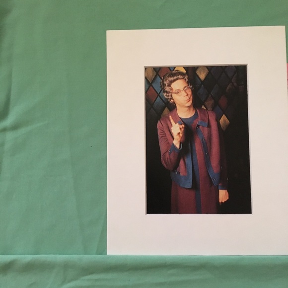 SNL Dana Carvey Church Lady art matted portrait - Picture 1 of 3